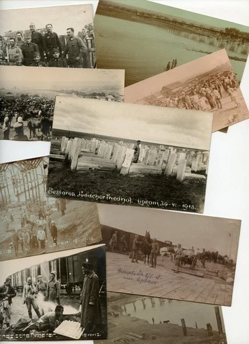 Russia Ukraine Bessarabia Moldavia lot PC WW I incl workers from China + Judaika