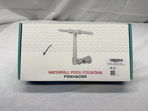 Fontane d'acqua a doppio spruzzo per piscine fuori terra/interrate, regolabili 2 in 1 - Foto 7 di 10