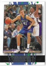 2000-01 TOPPS GALLERY BASKETBALL DIRK NOWITZKI CARD # 47 DALLAS MAVERICKS