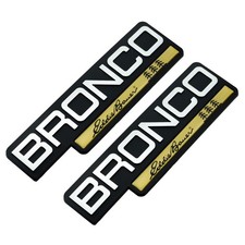 Pair Set Yellow Fit Side Door 1992-1996 Emblems 3d Nameplate Badges Ornament Pair Set Yellow Fit Side Door 1992-1996 Emblems 3d Nameplate Badges Ornament