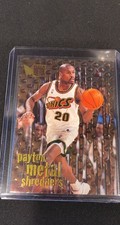 1996-97 Fleer Metal - Metal Shredders Gary Payton #144