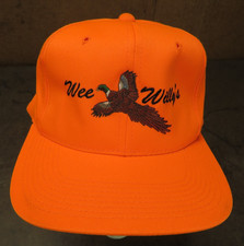 VTG Wee Williy's Pheasant Hunt Blaze Orange Saftey Hunting trucker cap hat