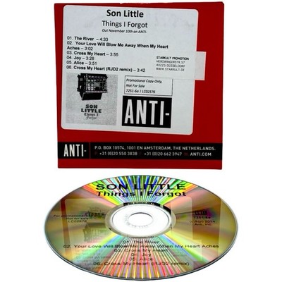 Son Little   Things I Forgot   Promo CD (6 Tracks) EU/US (2014)