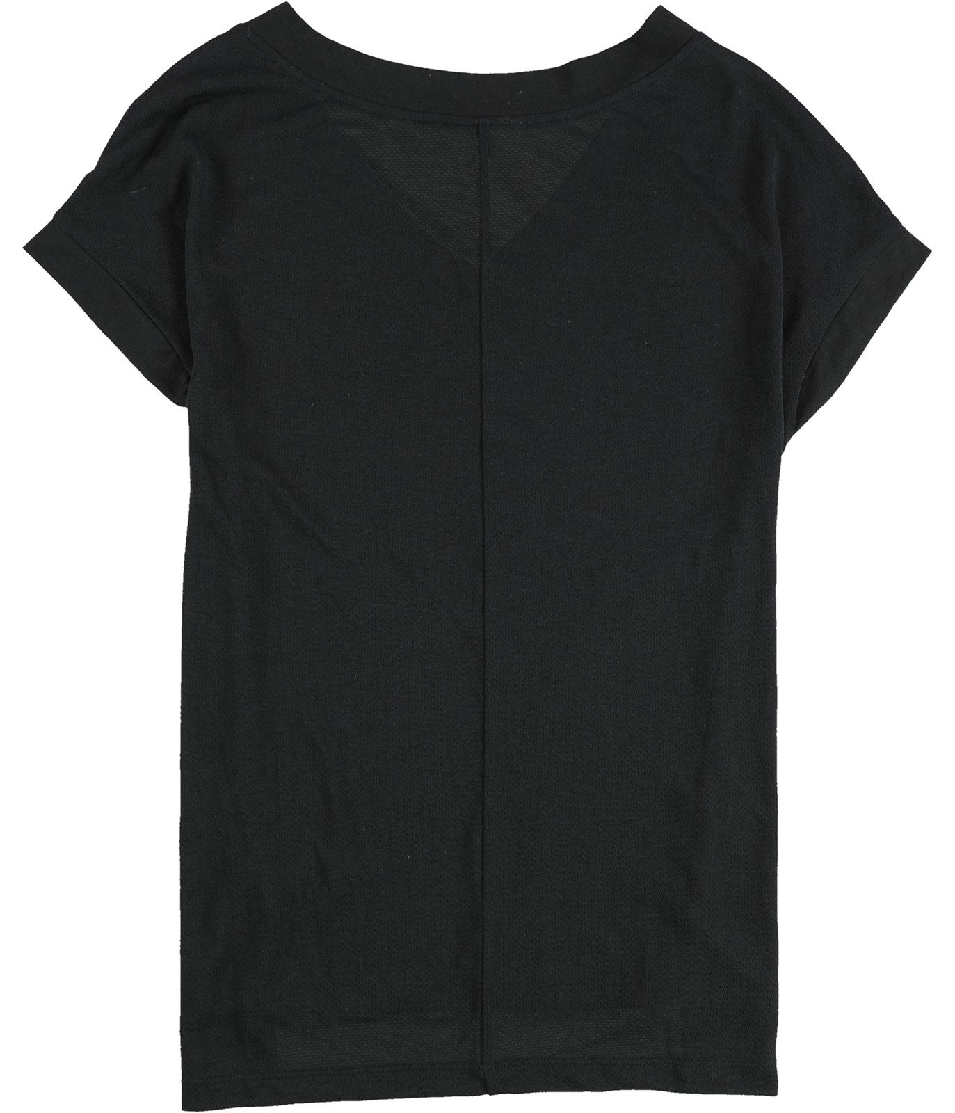 Reebok Womens Solid Basic T-Shirt, Black, Small - image 3