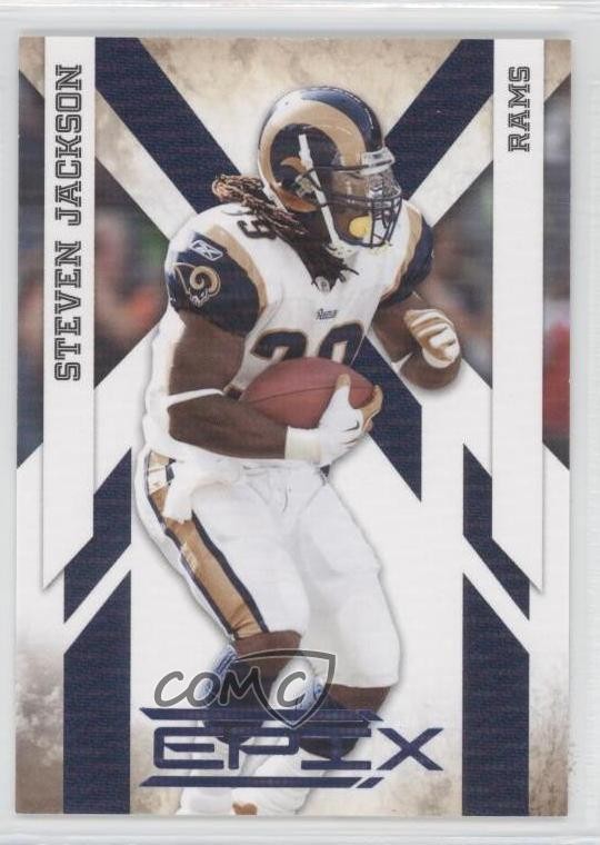 2010 Panini Epix Platinum 49/50 Steven Jackson #91 0a1