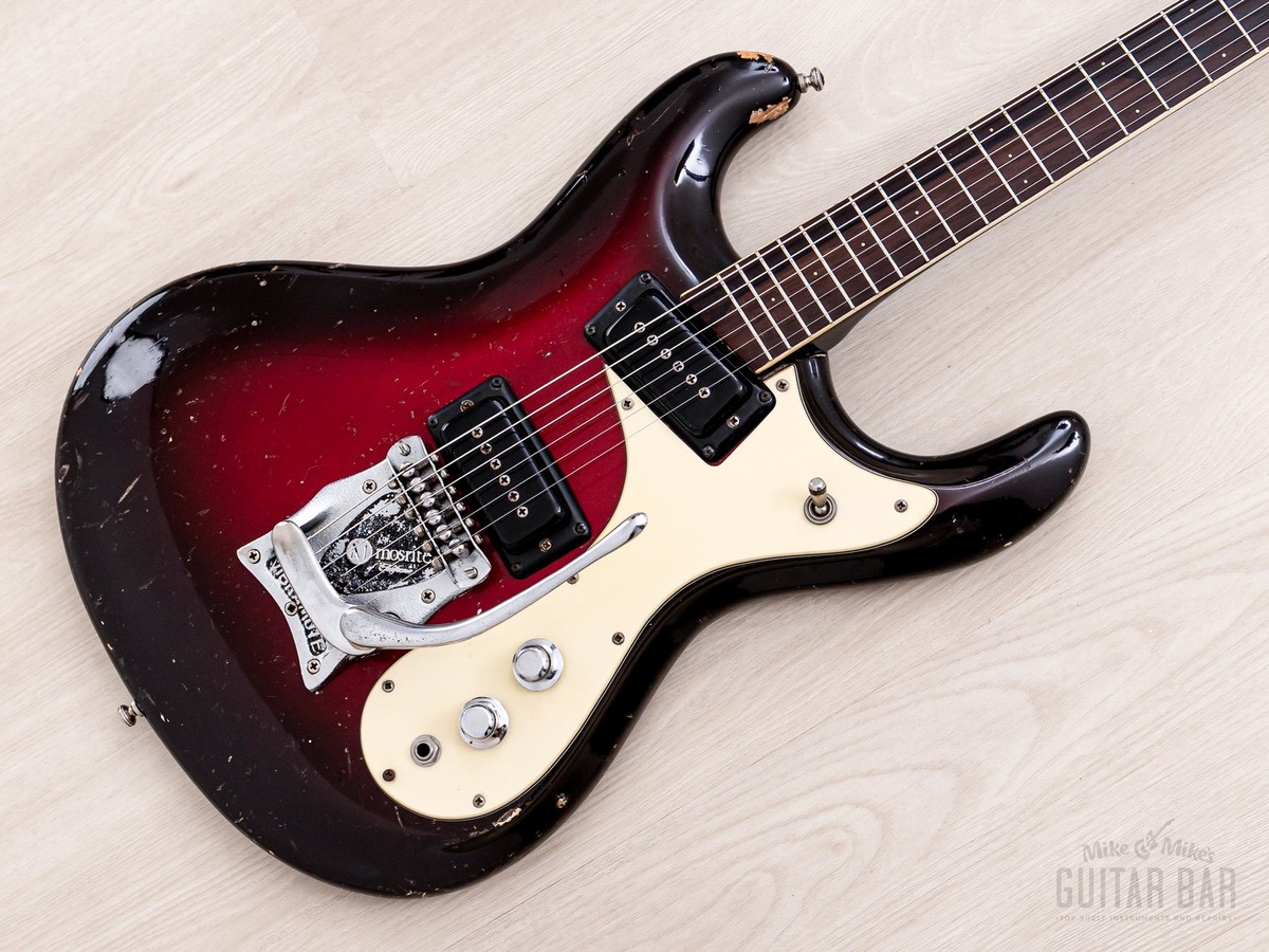 ギター 811 mosrite of california vibramute 1964 Mosrite Ventures Model Vintage Guitar Red Sunburst w
