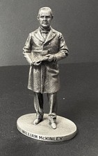 Danbury Mint President Figurine Pewter Soldier LaRocca William Mckinley 25Th