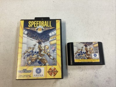 Speedball 2: Brutal Deluxe (Sega Genesis, 1991) No Manual Tested With Hang Tab