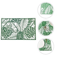 2 Pcs Dining Table Placemats Rectangular Decor Palcemat for Dinning