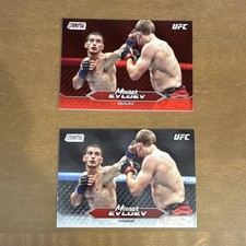 Topps 2025 Stadium Movsar Evloev Featherweight UFC 310 card #171 2 Card Lot