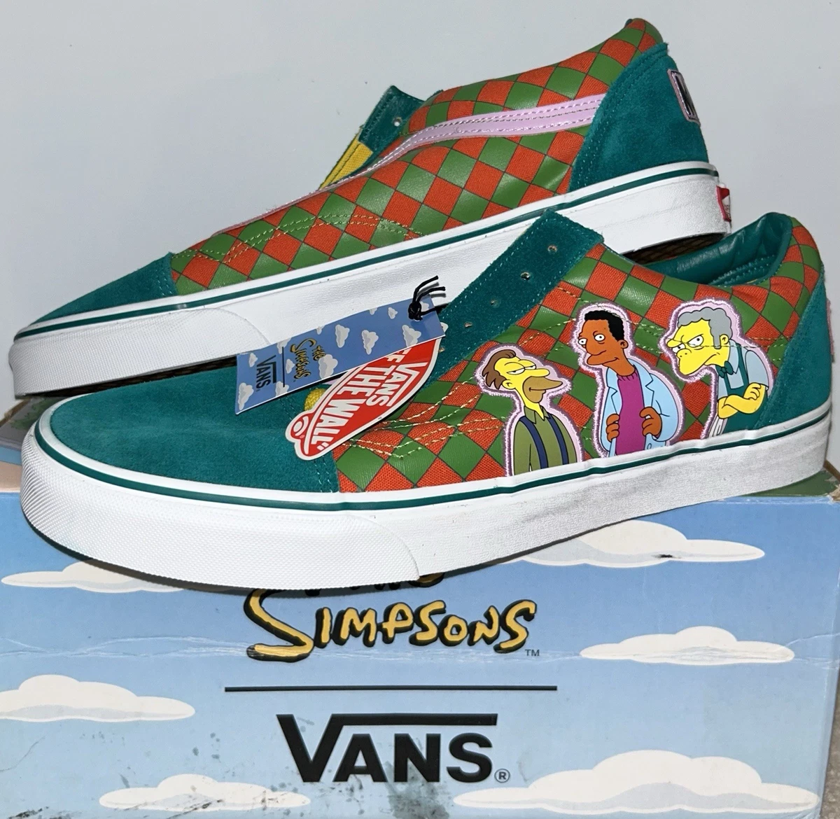 Vans Old Skool Blur Check for sale | eBay