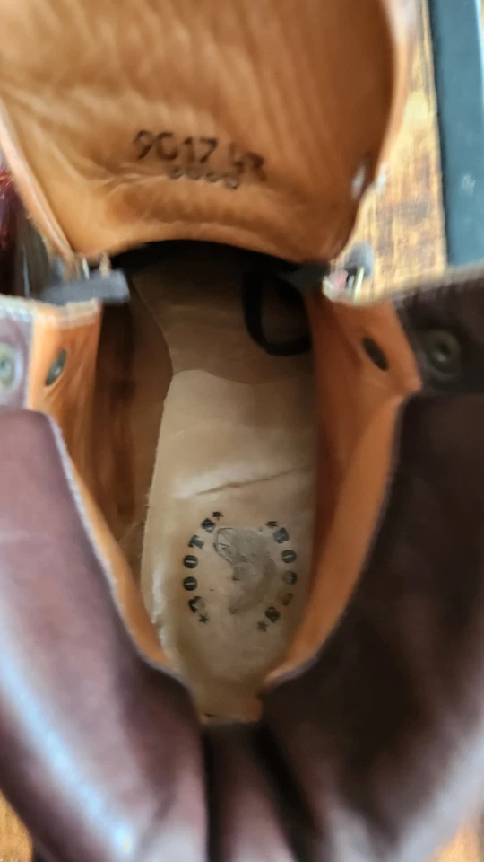 Sendra Herren Boots Stiefel Stiefelette Leder GR. 43 Braun - Bild 4 von 4