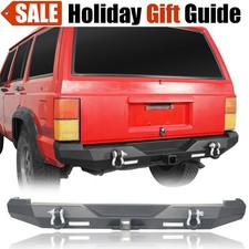 Rear Back Bumper Wled Floodlights For Jeep Cherokee Xj 1984-2001 Reinforcements Rear Back Bumper Wled Floodlights For Jeep Cherokee Xj 1984-2001 Reinforcements