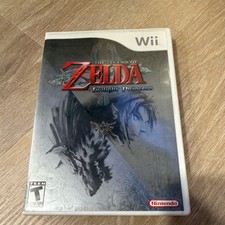 Nintendo The Legend of Zelda Twilight Princess Wii Original Game Case
