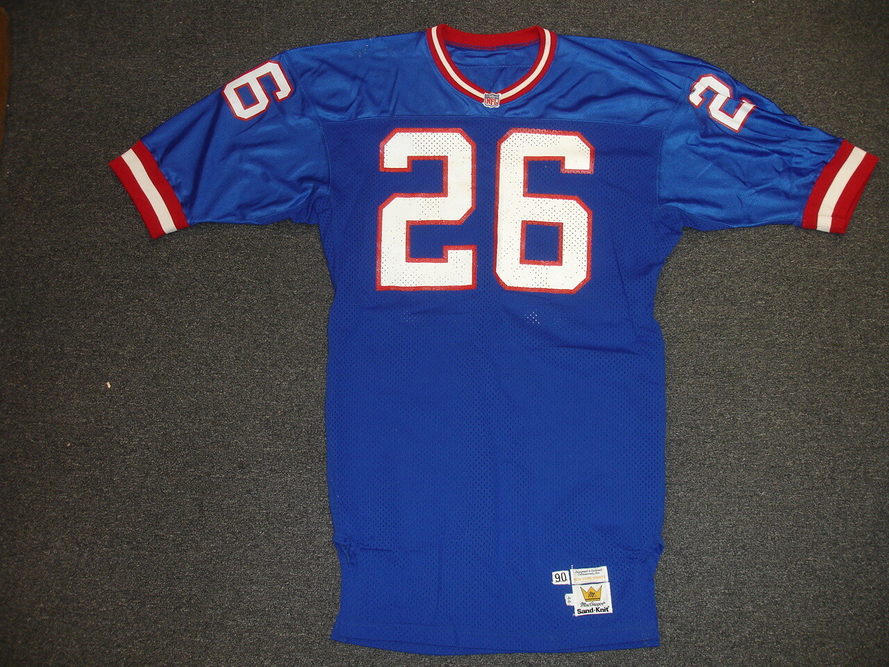 1990 Dave Duerson New York Giants Game Used NFL Football Jersey #26 | eBay