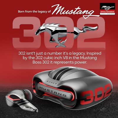 Boult X Mustang Torq TWS Earbuds 4 Mikrofone ENC 45ms Low Latency Touch Contr...