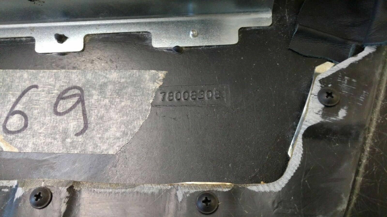 LAMBORGHINI MURCIELAGO DRIVER LEFT SIDE INTERIOR SIDE PANEL OEM 418854887