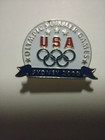 Lot 0f four Olympic pins and one key chain — photo 5