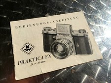 Praktica FX - Manual Text.German - Classic-Camera-Store