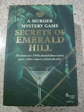 NEW/SEALED Murder Mystery Game Professor Puzzle Secrets of Emerald Hill Game