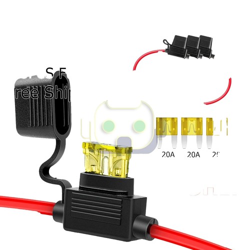 Marine Grade Fuse Holder 8-GA, Fuses Included