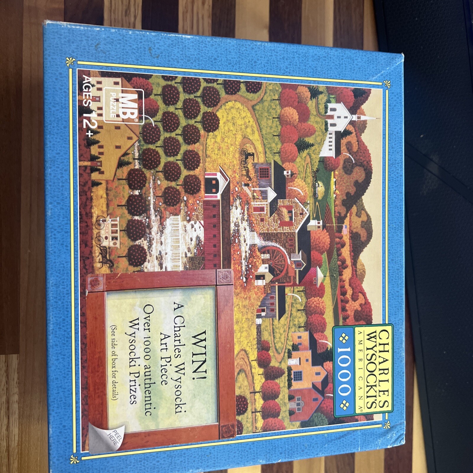 Charles Wysocki Puzzle Americana Indian Summer In Vermont