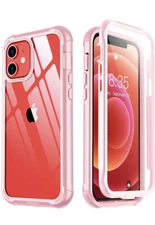 Temdan for iPhone 12 Case Protective iPhone 12 Pro Case with Built-in Screen