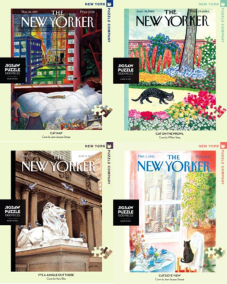New Yorker Magazine 1000 Piece Jigsaw Puzzles Factory Sealed - NEW