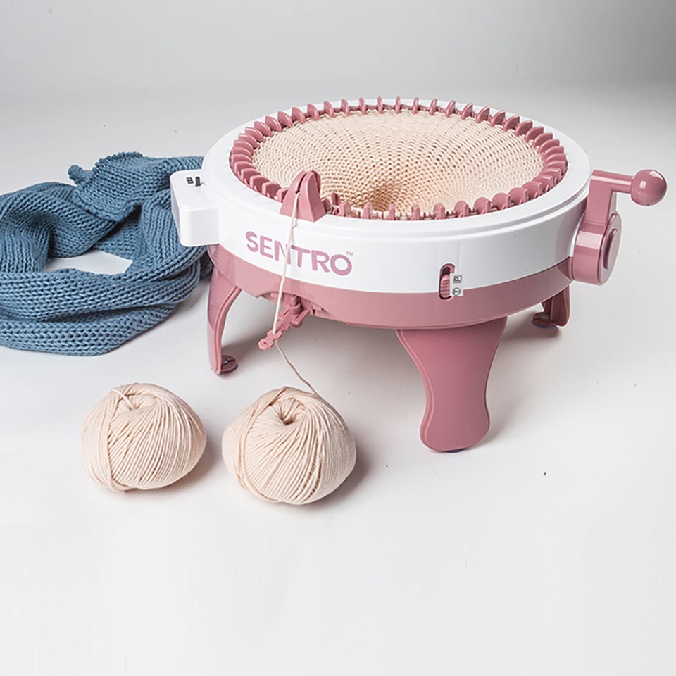 40 Needles Round Knitting Machine DIY Hand Weaving Loom for Scarf and