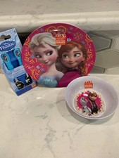 ZAK DESIGNS DISNEY FROZEN 4 PCE DINNERWARE