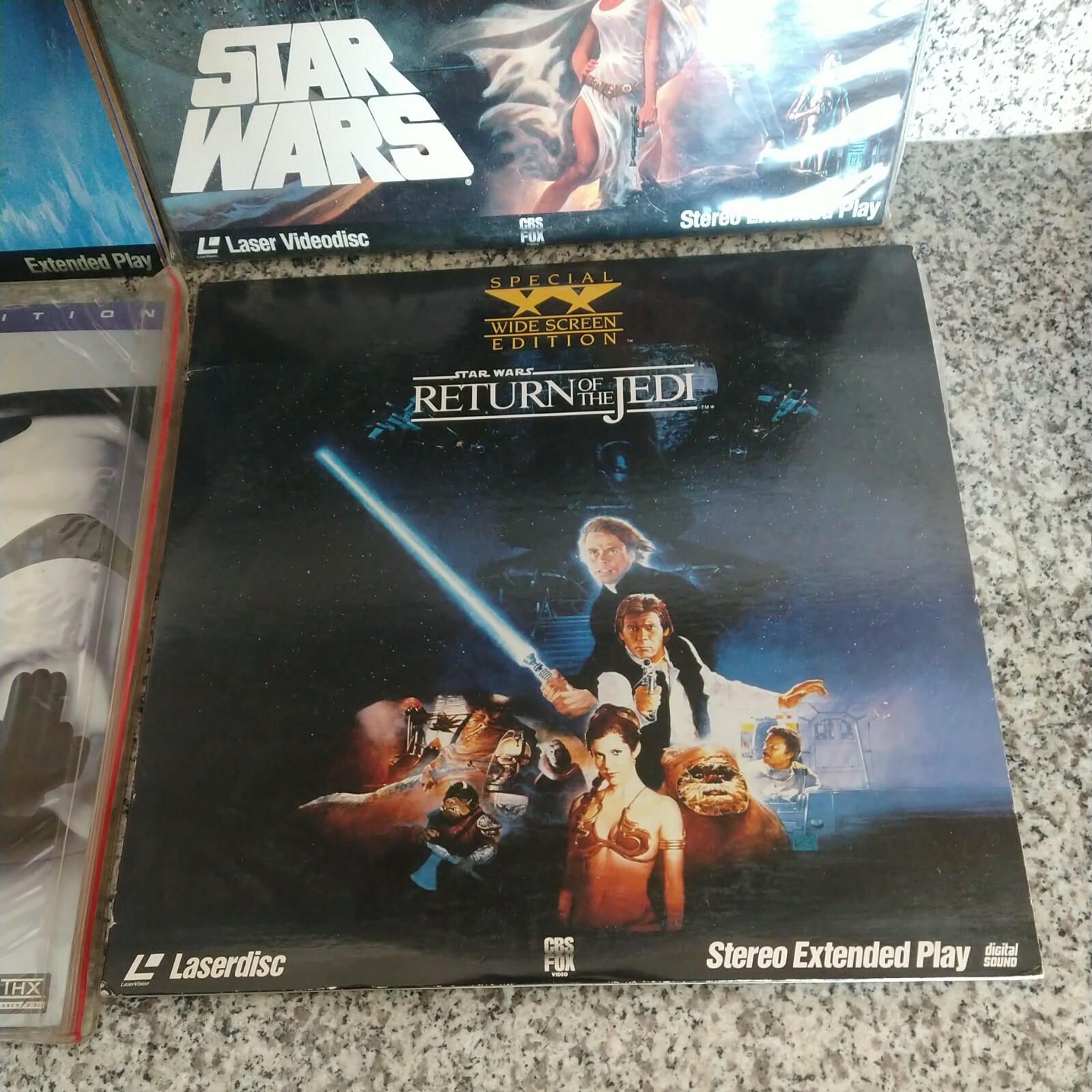 Star Wars Laserdiscs Lot Of 4 eBay