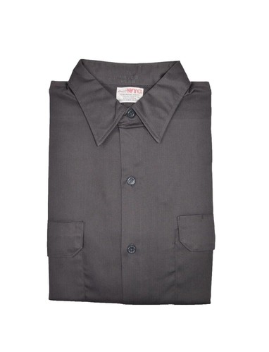 Chemise Wings + Horns Pour Homme - Taille L, Gris, Manches Longues, Bon état