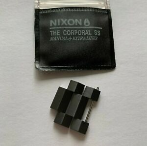 Nixon The Corporal SS Extra Watch Link Black | eBay