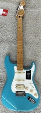 Fender Player II Stratocaster HSS Guitar, Maple Fingerboard, Aquatone Blue -MIM 