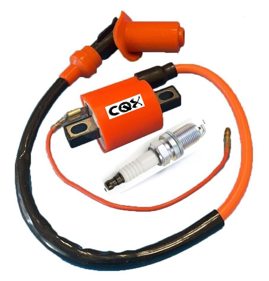 Ignition Coil + Spark Plug For KAWASAKI KX 60 65 80 85 100 125 250