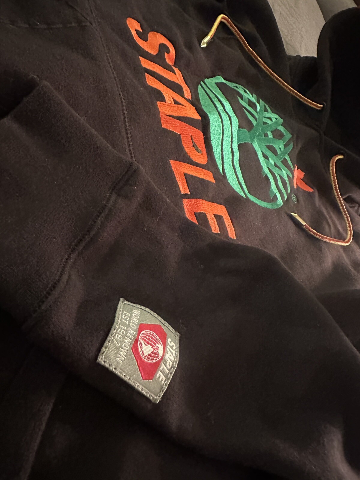 Vintage OG Staple x Timberland Hoodie Mishka Beanie Kith Undefeated Supreme image 3