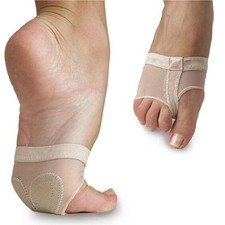Belly Ballet Dance Paws Cover Foot Forefoot Toe Undies Thong Half Lyrical Socks
