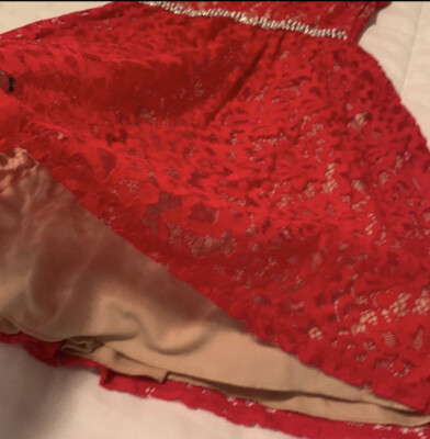 Red Lace dress | eBay