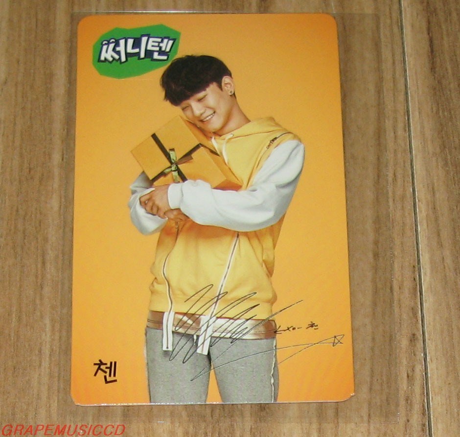 EXO SUNNY10 SUNNY 10 SUNNY TEN EXO-M CHEN PHOTOCARD PHOTO CARD