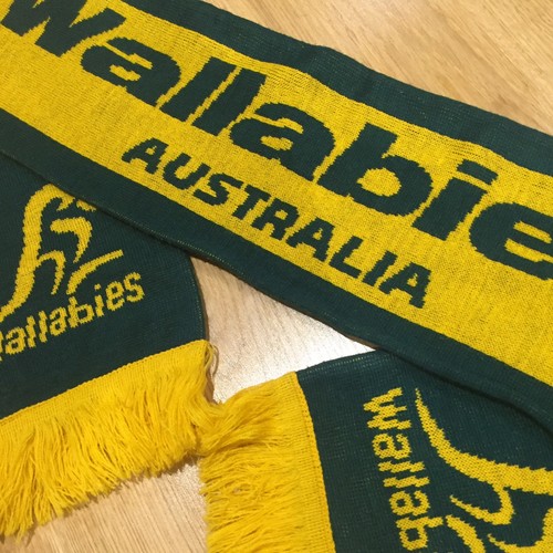 wallabies australia rugby 2000 green gold acrylic knit