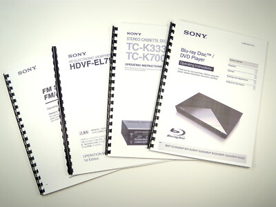 Sony MDS-JA20ES Minidisc Deck Owners Manual