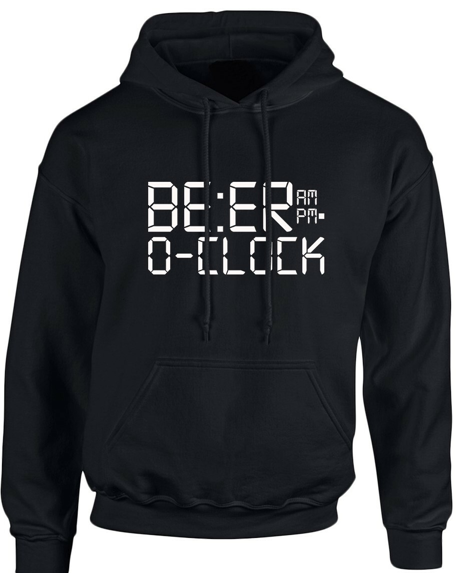Sudadera con capucha unisex Beer O'Clock Alcohol Vincent 10 colores (S-5XL) de swagwear