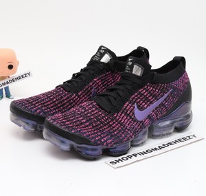 [US 9.5] Nike Air VaporMax Flyknit 3 'Laser Fuchsia' Running Shoes AJ6900-007 | eBay