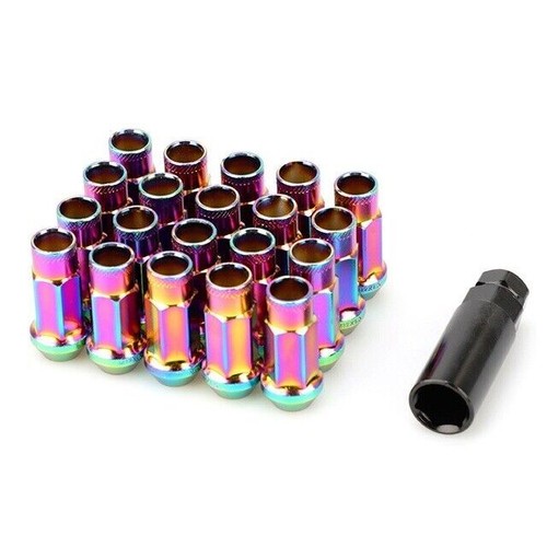 20PCS extended forged steel wheel tuner lug nuts open end light M12x1.5 M14x1.5 - Picture 17 of 17