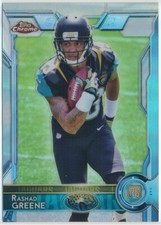 2015 Topps Chrome - Rashad Greene - Jacksonville Jaguars - REFRACTOR - RC - #147