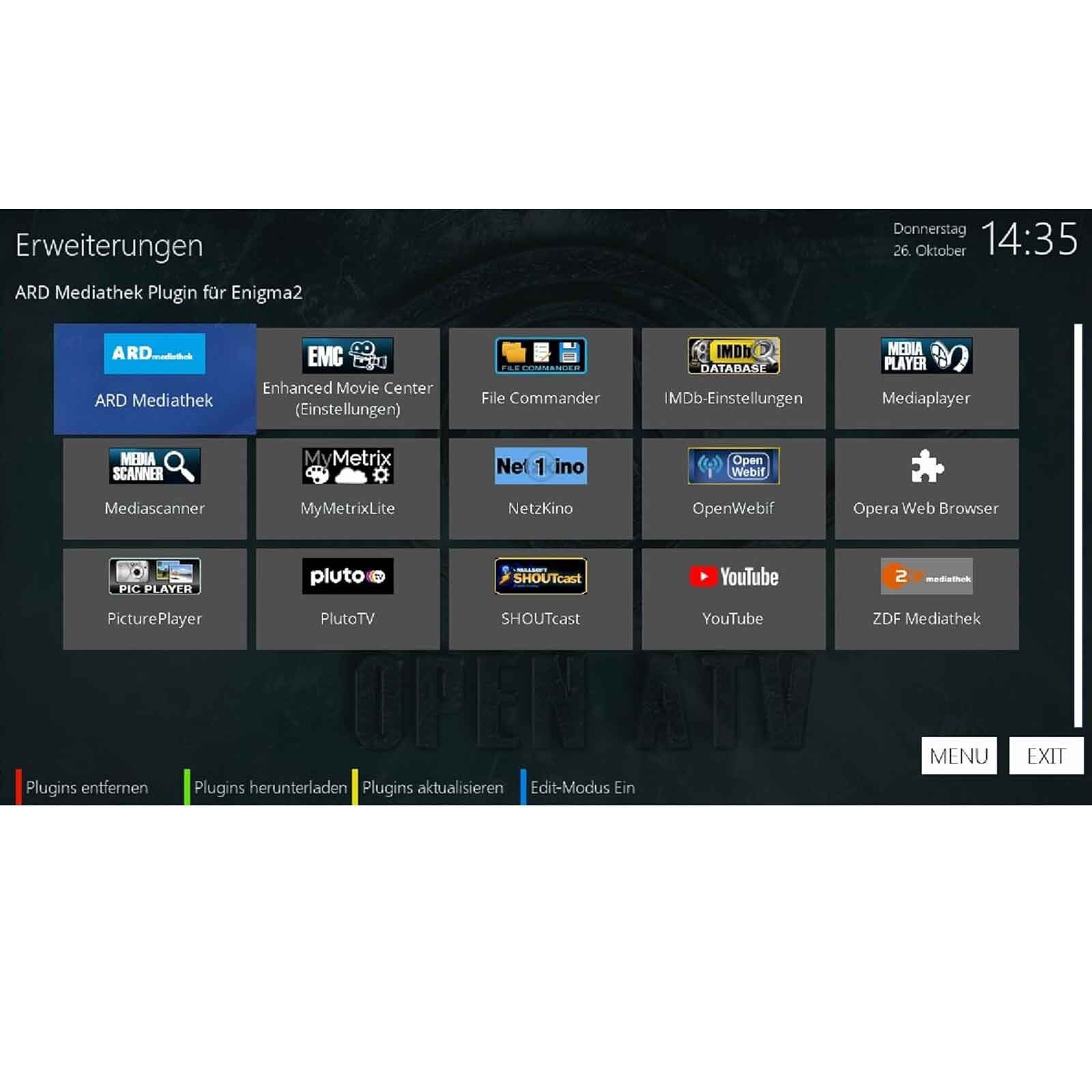 Kabel Receiver Xtrend ET 7100 V2 E2 Linux Full HD HBBTV 1xDVBC/T2