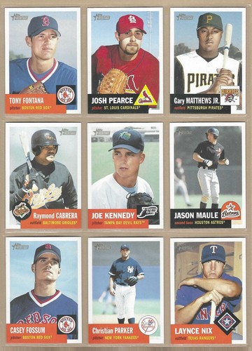 2002 TOPPS HERITAGE SP - PICK ANY SHORT PRINT(S) U WANT - FREE/FAST SHIPPING *1* - Afbeelding 81 van 102