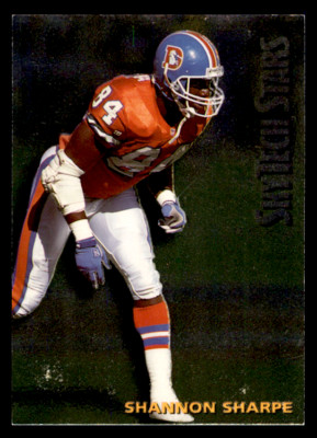 1994 SkyBox Premium #ST-18 Shannon Sharpe SkyTech Stars