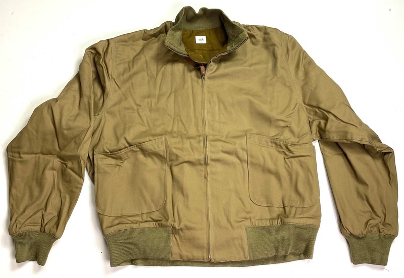 WWII US ARMY INFANTRY AIRBORNE TANKER  1ST PATTERN TANKER JACKET-LARGE/XLARGE