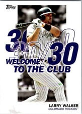 2023 Topps Welcome to the Club Larry Walker Rockies